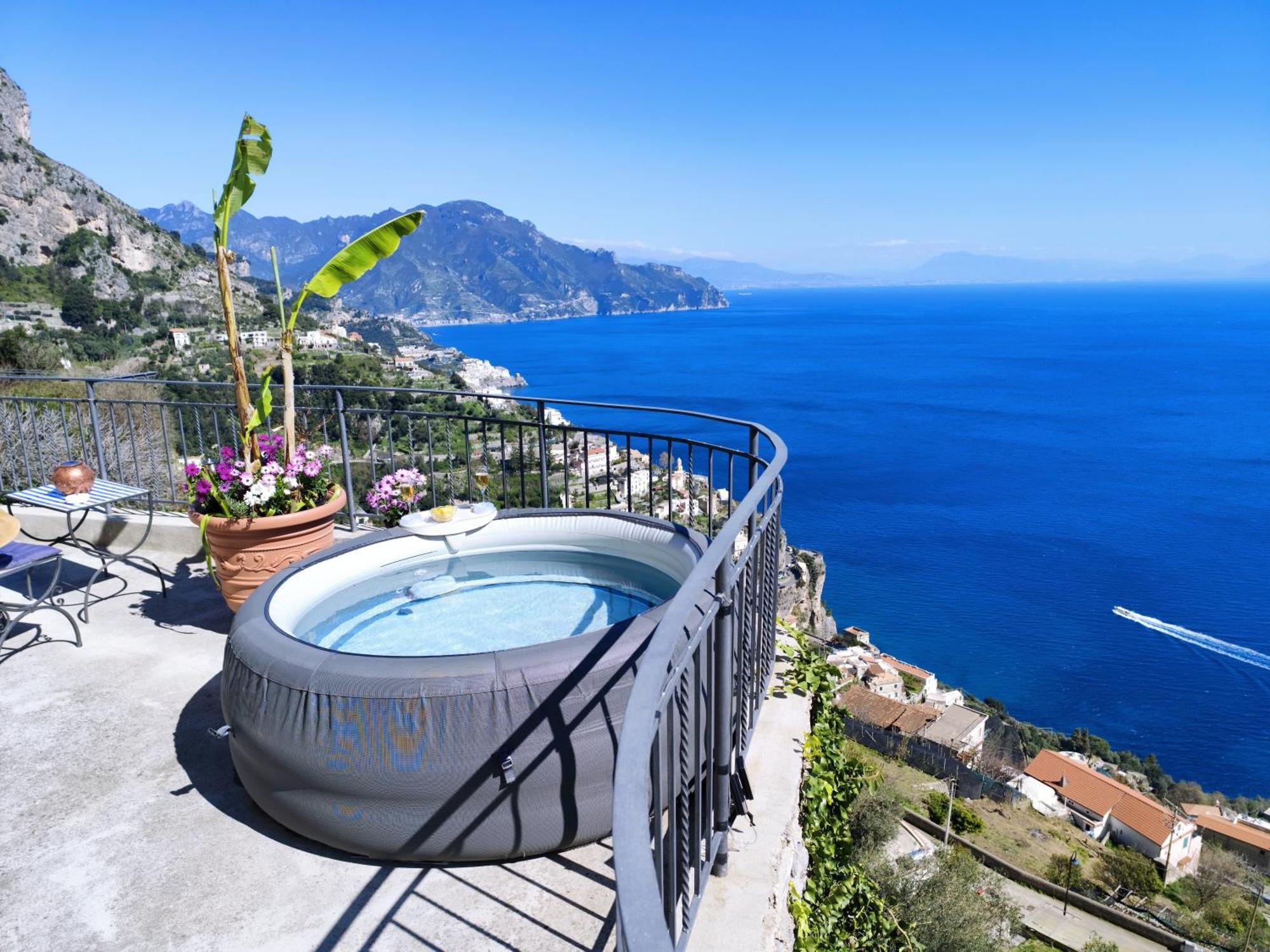 Villa Alba D'Amalfi - The Dawn One Step From The Heaven Exterior foto